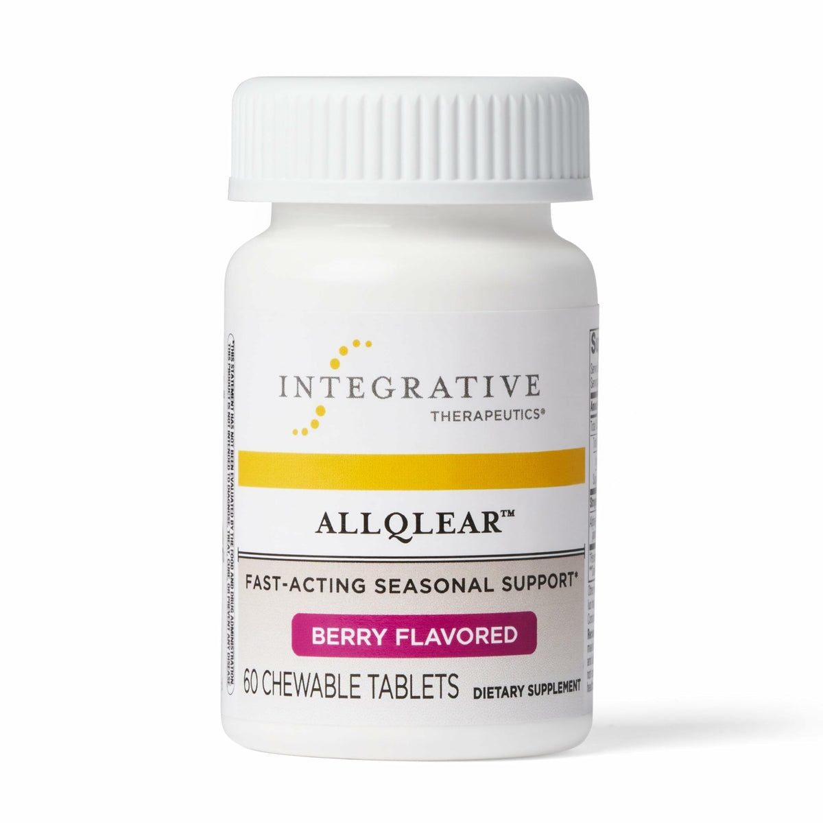 Integrative Therapeutics AllQlear Seasonal Supplement, Berry, 60 Tablets
