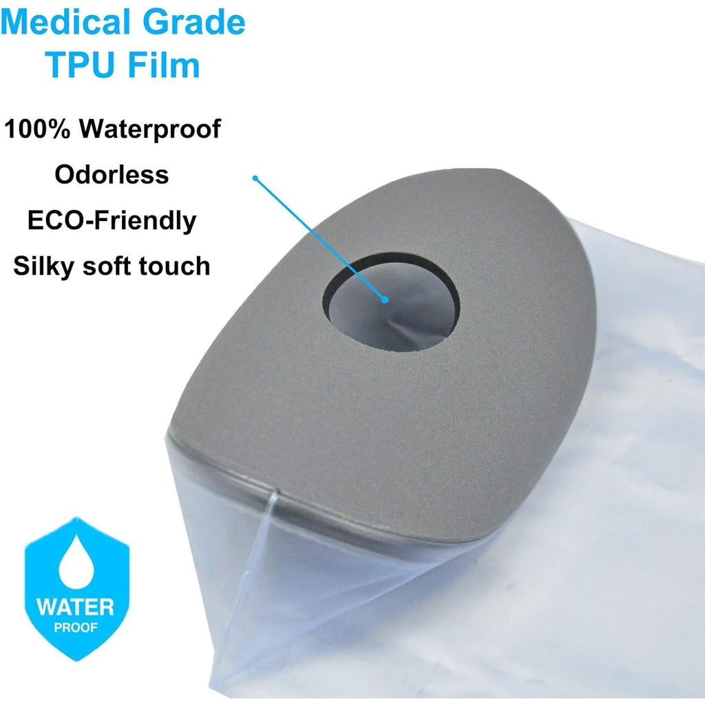 Buy now PICC Line Shower Cover, PICC Line Covers for Upper Arm, Reusable Waterproof Arm Cast Sleeve for Shower, IV Protector for Bath(Weight < 185lbs) at indiglob india