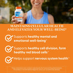 Doctor's Best Fully Active Folate with Quatrefolic400 mcg, Healthy Mood, Memory, Circulation, Well-Being, 90 VC