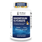 Dr. Berg Magnesium Glycinate 150ct – 4-in-1 Chelated for Muscle, Nerve, Sleep & Stress Support*– w/ D3, B6 & Zinc – 4X Lab-Tested – No Fillers – Formulated in USA, GMP-Certified
