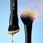 e.l.f. Dual-Ended Cream + Powder Brush | Two-in-One Makeup Brush For Creating A Gorgeous, Airbrushed-looking Complexion, Vegan & Cruelty-free