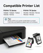 PG-275 XL/CL-276 XL Ink Cartridges Combo Pack Compatible with Canon 275 276 XL for Pixma TR4720 TR4722 TS3522 TS3722 TS3700 TR4700 TS3500 TS3520 Printers, 2-Pack, High Yield 2-Pack