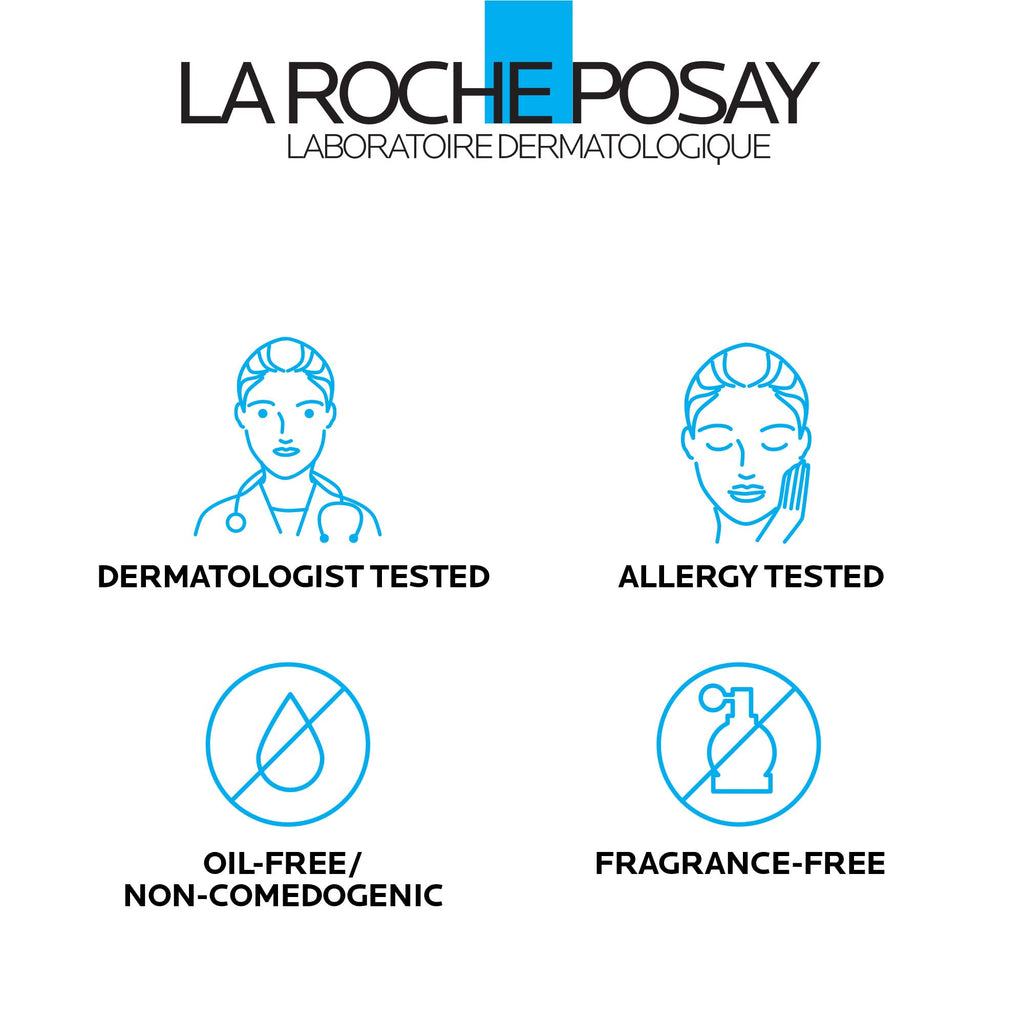 La Roche-Posay Toleriane Dermallergo Eye Cream for Sensitive Skin 0.68oz | Soothing moisturizer comforts sensitive skin. Allergy tested, fragrance free, alcohol free. Formerly Toleriane Ultra Eyes.
