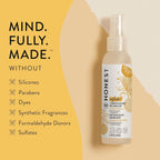 Buy now The Honest Company Conditioning Hair Detangler, Tear-Free Hypoallergenic Leave-In Conditioner and Fortifying Spray, Citrus Vanilla Refresh, 4 fl oz at indiglob india