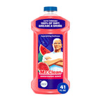 Mr. Clean All Purpose Cleaner, Mop Soap, Floor Cleaner for Mopping Home, Bathroom, & Kitchen, Cleaning Liquid for Mop & Bucket, Cleaning Supplies, Multi-Surface Dilutable, Watermelon, 41oz