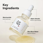 Beauty of Joseon Glow Deep Serum Rice Alpha-Arbutin Niacinamide Moisturizing Uneven Skin Tone Daily Korean Skin Care, 60ml, 2 Fl.Oz
