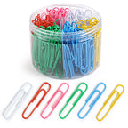 320 Pcs Large Paper Clips, 2 Inch Jumbo Paper Clips, Colorful Coated Paperclips, Heavy Metal Paperclips Office for Teacher Supplies School Supplies