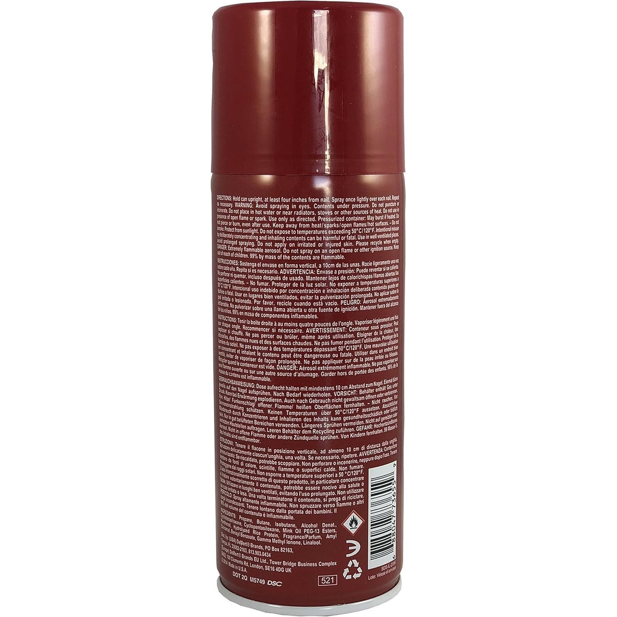 DEMERT Nail Enamel Dryer Finishing Spray