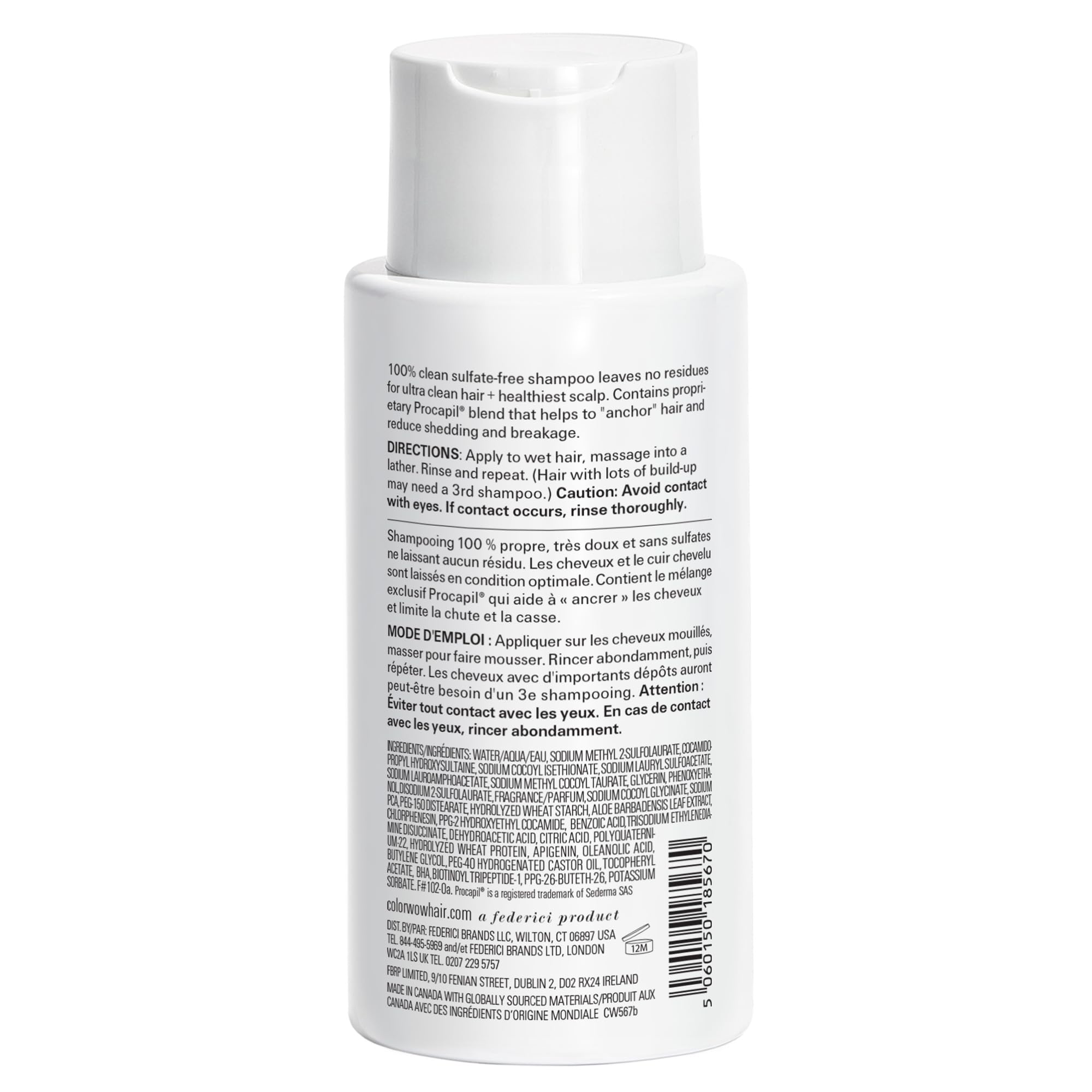 Buy now COLOR WOW Curl Wow Hooked 100% Clean Shampoo with Root-Locking Technology Æ’?? Rich-lathering, sulfate-free formula leaves no residues + helps anchor hair to stop shedding at indiglob india