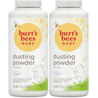 Burt's Bees Baby Dusting Powder, 7.5 Ounces | Talc-Free, Pediatrician Tested, Baby Skin Care Essential, Helps Keep Skin Soft and Dry, 100 Percent Natural Origin