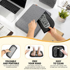 Transcutaneous Electrical Nerve Stimulator for Pain Relief,EMS Foot Stimulator Temporarily Reduce Lower Extremity Pain, EMS Foot Massager for Increase Local Blood Circulation.