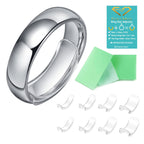 Ring Sizers for Loose Wide Rings - Invisible Clip-on Ring Size Adjusters