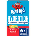 Kool-Aid Jammers Hydration, 6 On-the-Go Pkts, Tropical Punch, 1.32 oz
