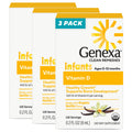 Genexa Vitamin D Drops for Infants & Newborn, Made Clean, 300 Servings | Dye Free, 0% Artificial Additives, Organic, Gluten Free, Non-GMO, Supports Growth & Bone Development in Babies & Toddlers