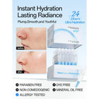 WNP Hyaluronic Acid Face Serum 3% Hydrating Ampoule for Dry Skin, 60 Ct | Sterile Single-Use| 24-Hour Hydration| Makeup-Friendly| Travel Ready| Fast-Absorbing| Moisture Care