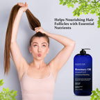 Buy now Majestic Pure Rosemary Oil Shampoo for Hair Growth - Volumizing & Nourishing Shampoo - with Vitamin E & Argan Oil - Sulfate Free, for Men & Women - 16 fl oz at indiglob india