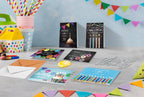 120 Birthday Cards Bulk- Happy Birthday Cards with Envelpoes,30 Unique Blackboard Designs, Large 5x7 Inches, Includes Kraft and White Envelopes – Assorted Birthday Cards for Business & Personal Use