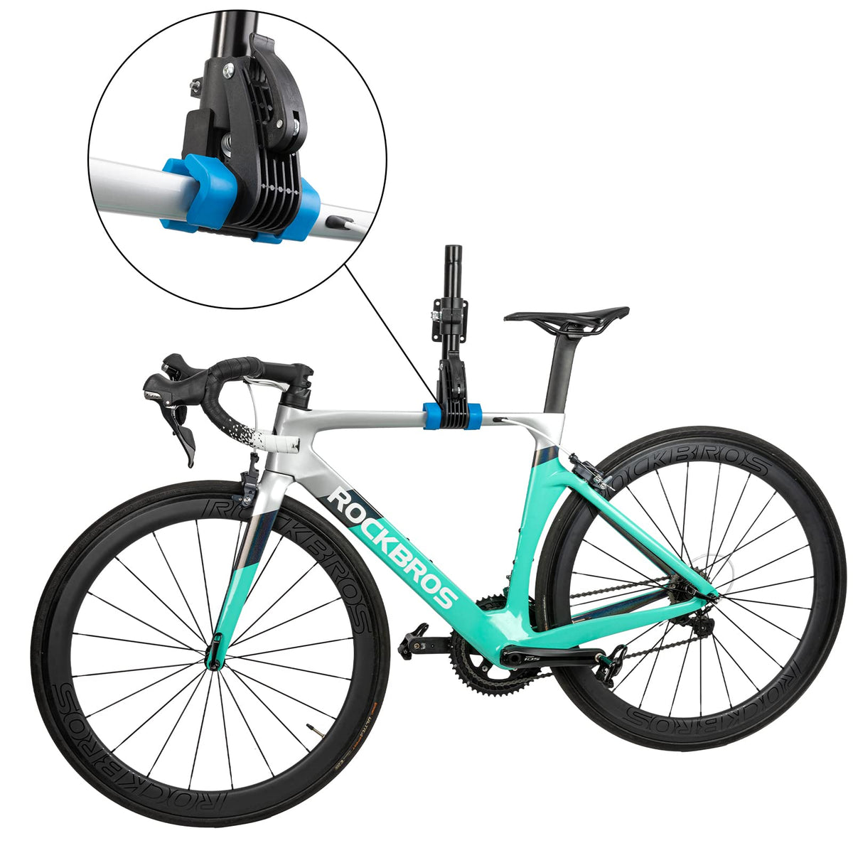ROCKBROS Bike Repair Stand - Wall/Bench Mount, 44 lbs Capacity