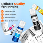 Compatible for EPT522 Ink Refill Bottles ET-2800 ET-2400 ET-4800 ET-2803