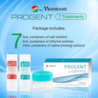 Menicon Progent Biweekly Contact Lens Cleaner, Removes Protein 7 Treatments