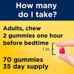 Nature Made Melatonin 10 mg per Serving Gummies, 70 Melatonin Gummies