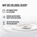 Sovereign Silver Immune Support, Colloidal Silver, Fine Mist Spray, 2 fl oz | Bio-Active Silver Hydrosol, 10 ppm
