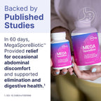 Microbiome Labs Mega SporeBiotic Daily Probiotic for Women + Men, 180 Ct