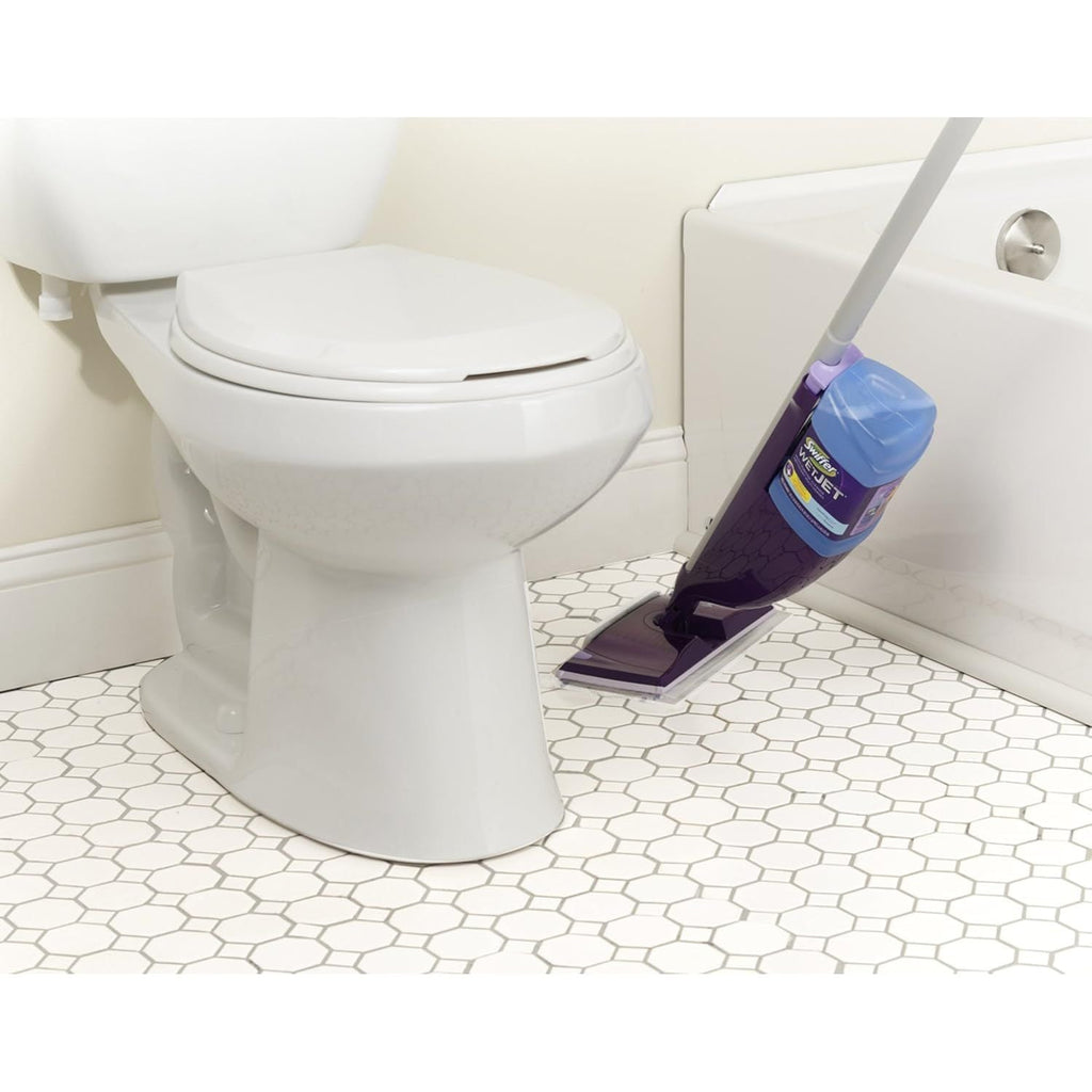Buy now Swiffer WetJet Multi-Purpose Floor Cleaner Solution Refill Open Window Fresh Scent 1.25L, Pack of 6 at indiglob india