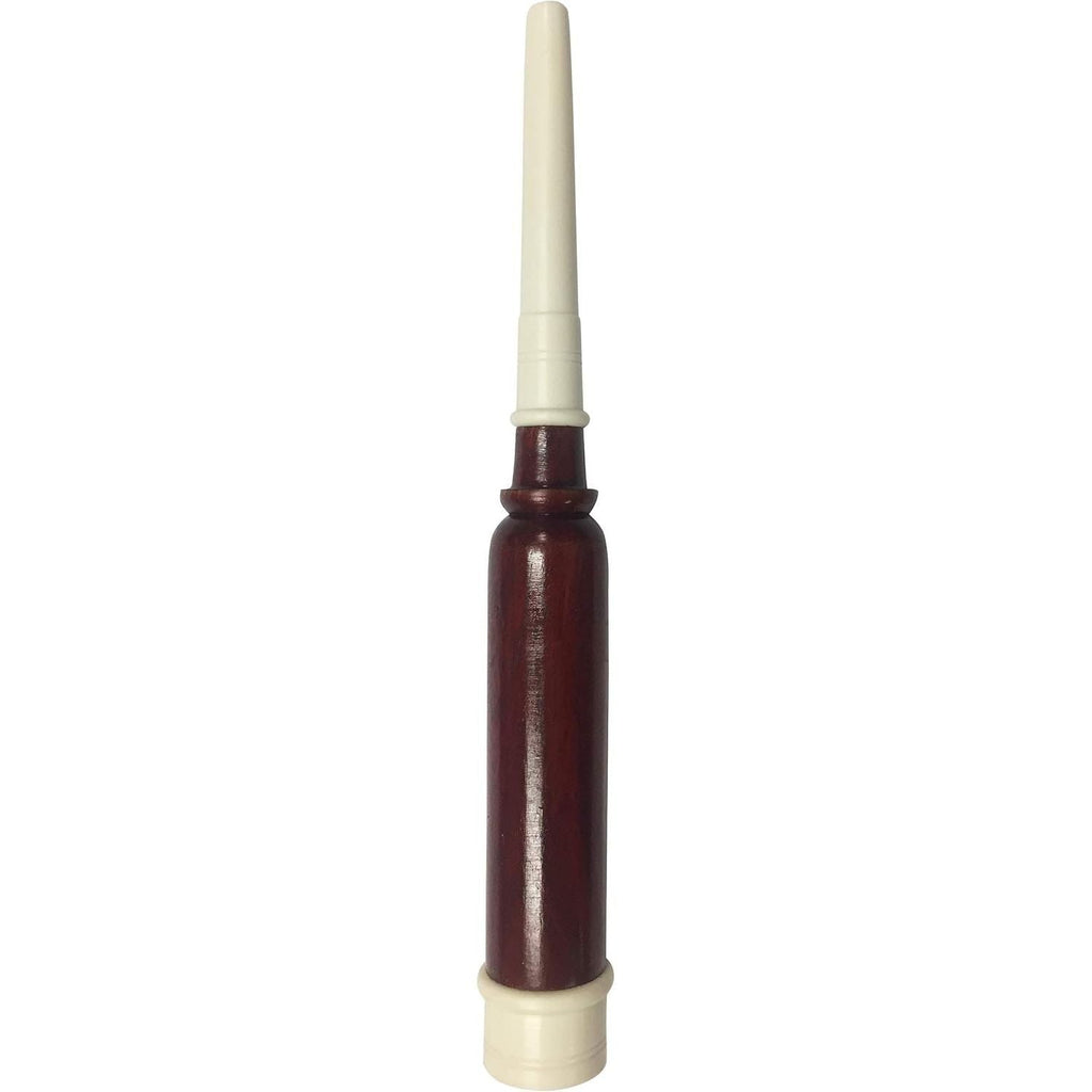 Buy now Standard Rosewood Highland Bagpipe Practice Chanter IMM Wooden Ivory Fitting with Famous Brown Scottish color comes with Reed at indiglob india