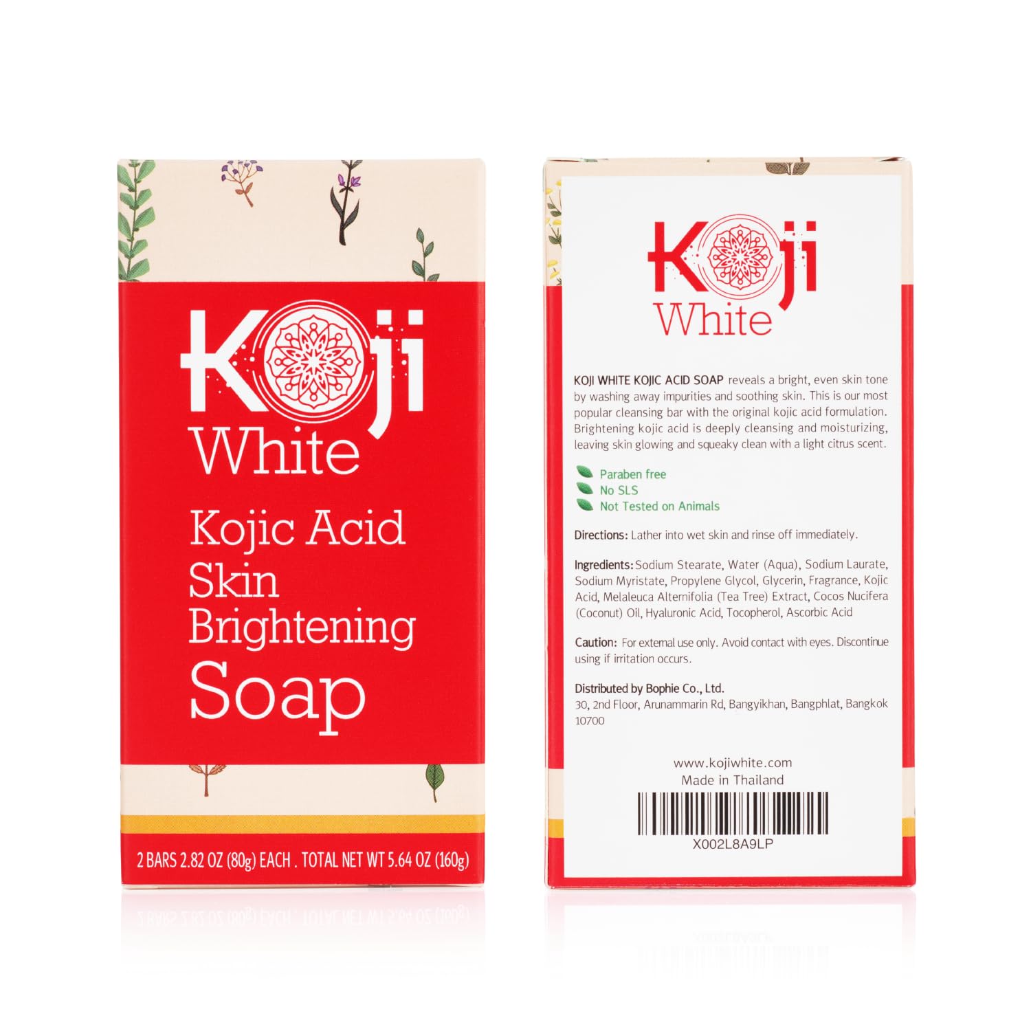 Buy now Koji White Pure Kojic Acid Soap | Glycerin Soap Bar for Gentle Skin Brightening and Exfoliation with Tea Tree, Coconut Oil, Hyaluronic Acid & Vitamin C, Vegan, 2.82 oz at indiglob india