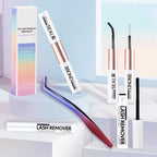 3 PCS Lash Kit Bond and Seal with Eyelash Tweezers Remover Kit