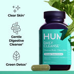 HUM Daily Cleanse Skin Health Supplement, Clear Skin Support, 60 Count