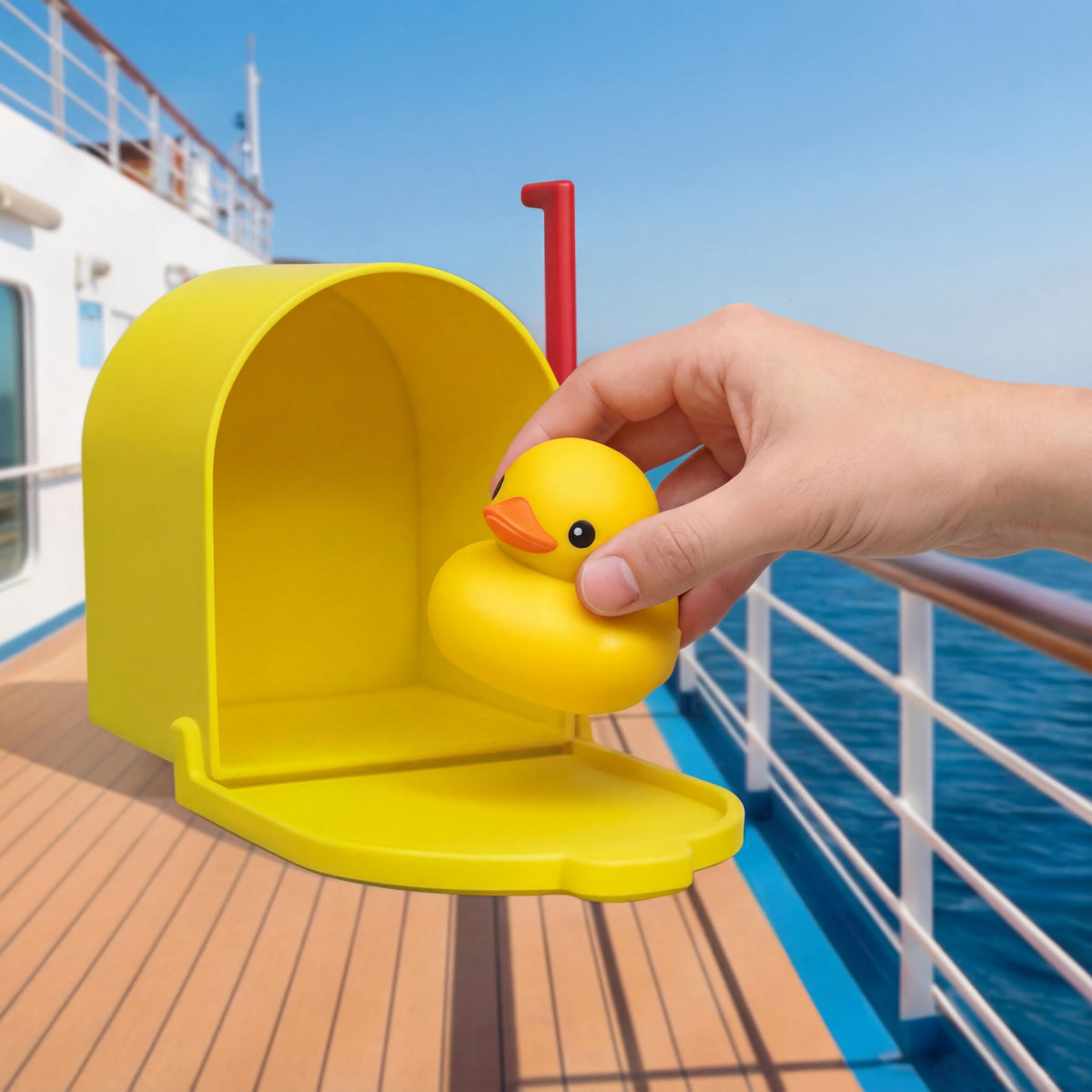 2 PCS Cruise Duck Mailbox, Magnetic Wall Mount for Cruise Door