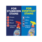 OxiClean Max Force Laundry Stain Remover Spray, 12 fl oz + 48 Fl Oz Refill Bottle Kit 60 Fl Oz Total