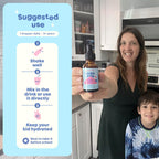 JoySpring LingoLeap Kids Zeolite Drops, Berry, 30 Servings, Ages 3+ | Clinoptilolite with methyl B12 and D3, supports energy and cognition, sugar-free vegan, gentle for daily use