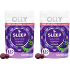 OLLY Sleep Support Gummy Supplement,* 3 mg Melatonin, L-Theanine - 60 Count