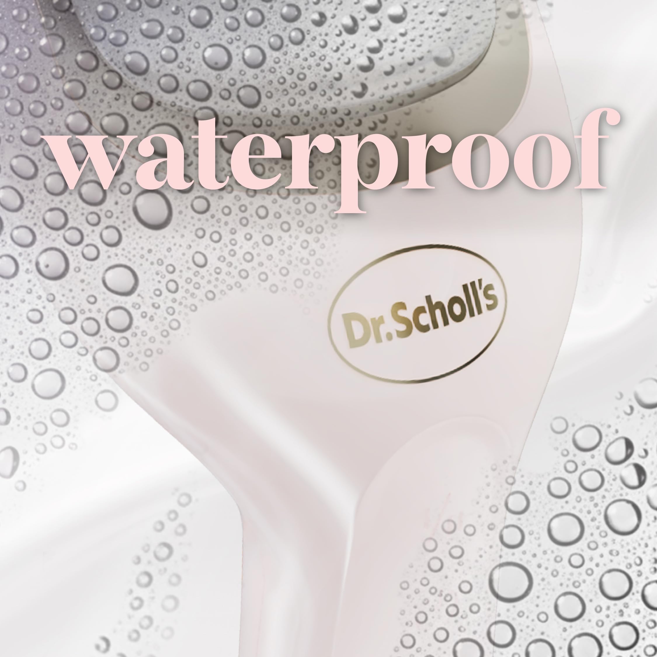 Dr. Scholl's Pedi Perfect Electric Foot Callus Remover, Waterproof, Rechargeable with x2 Roller Heads, Removes Hard Skin for Soft Beautiful Feet, 90 Minute Run Time, Dust Catcher, Pedicure Tools