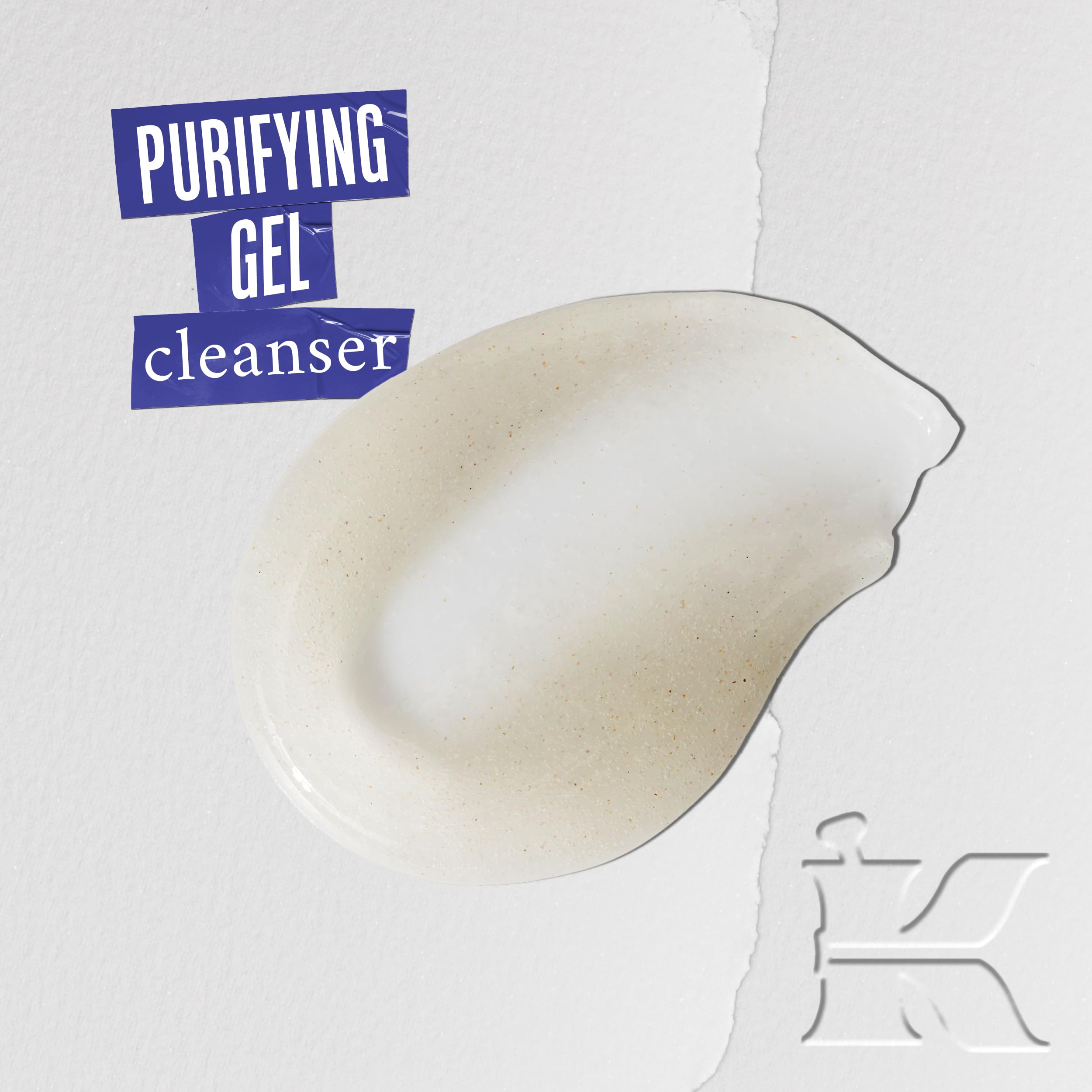 Buy now Kiehl's Clearly Corrective Brightening & Exfoliating Daily Cleanser, Gentle Face Wash for All Skin Types, Purifies & Exfoliates, Removes Dirt & Oil, with White Birch Extract & Peony Extract - 5 fl oz at indiglob india