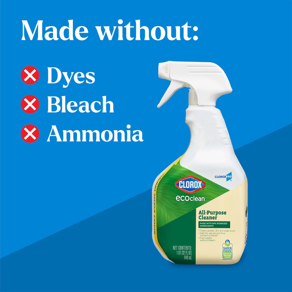 Buy now Clorox CloroxPro EcoClean All-Purpose Cleaner Spray Bottle, 32 Oz at indiglob india