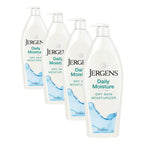 Jergens Daily Moisture Body Lotion For Dry Skin, 21 fl oz | Silk Proteins, Citrus Extracts, Instantly Relieves Roughness, Smooths Texture, Long-Lasting Moisture