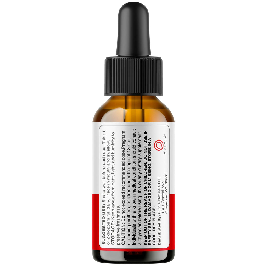 Glyco Reset Drops - Official GlycoReset Oral Liquid Drop Advanced Premium Formula Support Maximum Strength, Natural Ingredients Vitamins for Overall Health & Wellness, 1 Bottle for 1 Month