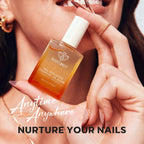 Modelones Nail Strengthener and Growth Oil, Clear Nail Repair for Damaged | Nails Hardener Extra Strong and Growth Repair Mode Gifts Strengthening Polish for Broken Nail Care Women 15ml 0.51 Fl Oz