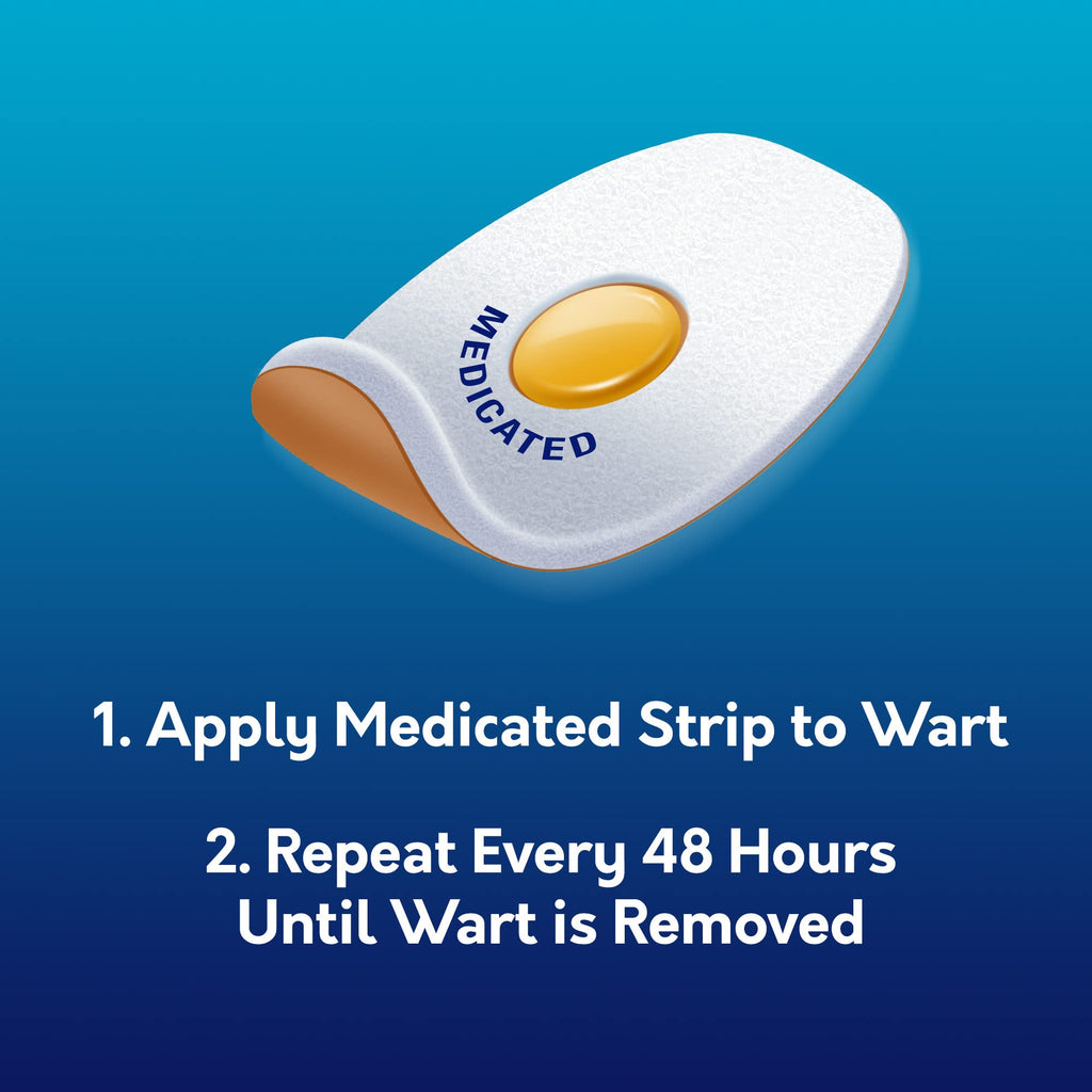 Compound W Maximum Strength One Step Plantar Wart Remover Foot Pads, 20 Ct