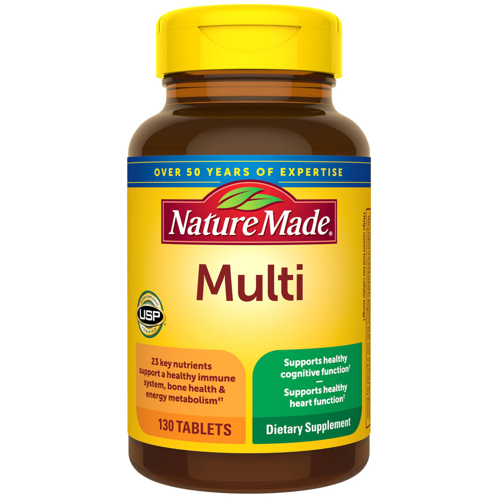 Nature Made Multi Complete Tablets 130 ea (Pack of 4)