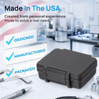 Peptide Case for 6 3ml Vials and a 30ml Vial with Syringe Storage