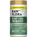 Raw Flora Bloat and Gas Probiotic for Women & Men | 60 Capsules