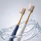 Adult Wide Head Soft Hair Toothbrush, Manual Toothbrush, Excellent Cleaning Effect for Large Head, Ultra Soft Brush Thread Can Gum-Friendly(6 Pack)