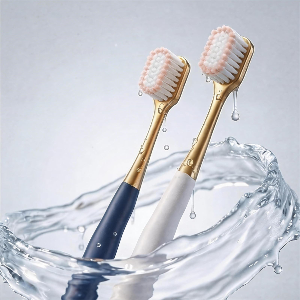 Adult Wide Head Soft Hair Toothbrush, Manual Toothbrush, Excellent Cleaning Effect for Large Head, Ultra Soft Brush Thread Can Gum-Friendly(6 Pack)