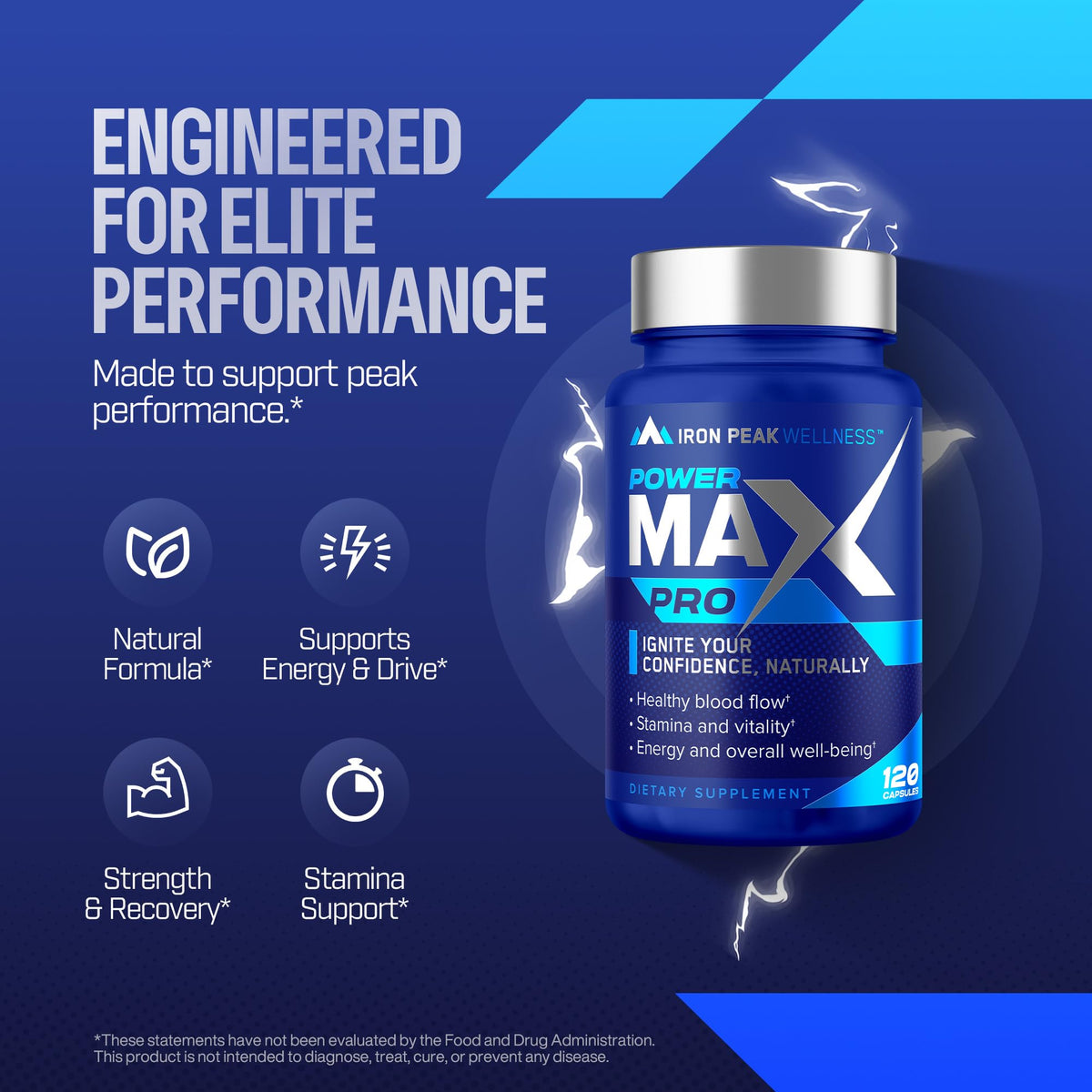 Testosterone Booster for Men, Male Enhancing Supplement | Vitality Support