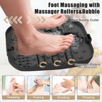 Foot Spa Bath Massager with Heat, Bubble, Temperature Control, Remote Control, Touchscreen, Pumice Stone, Pedicure Foot Spa Gift for Man Women Mother Father (Plus Size)